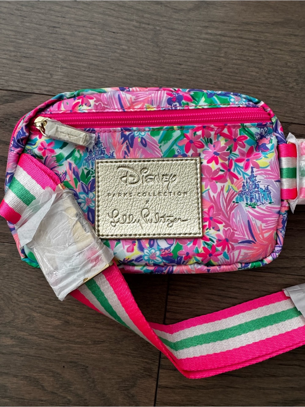 NWT Lilly Pulitzer x Disney floral Belt Bag - Picture 5 of 5